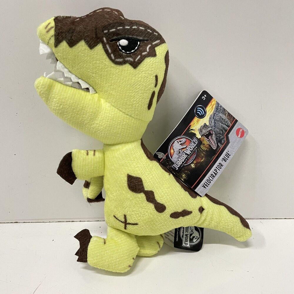 Velociraptor Blue Jurassic World Legacy Collection Electronic Plush Figure 2021